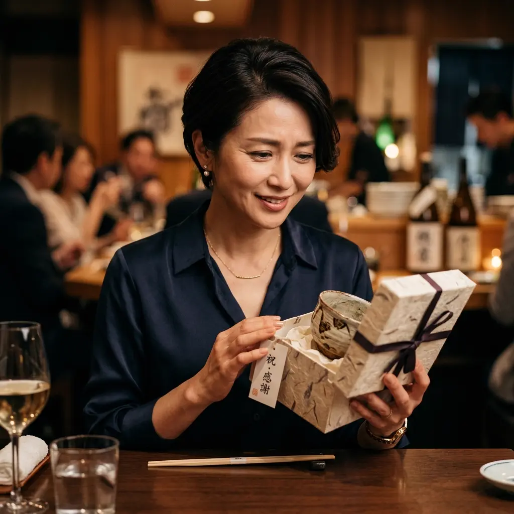 受け取る場面
